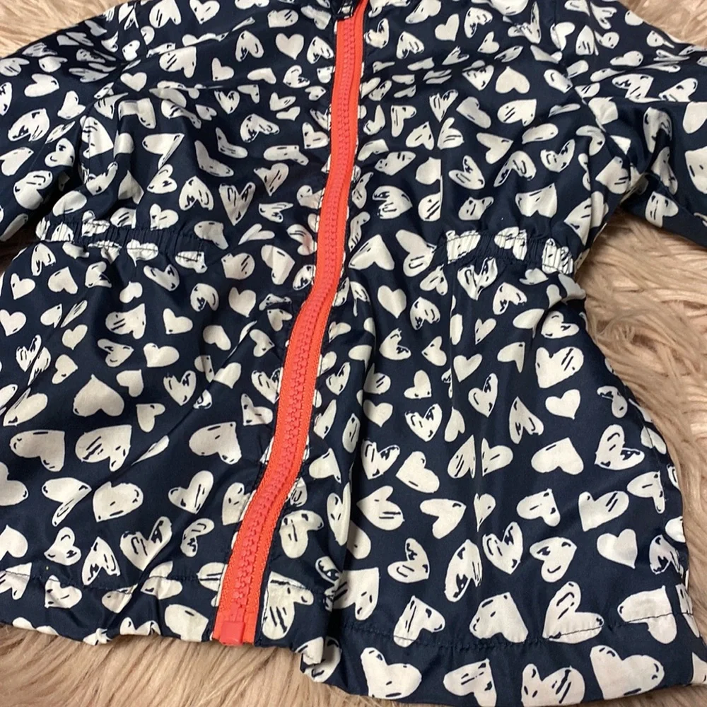 Girls Heart Spring/Fall Coat - Picture 2 of 6